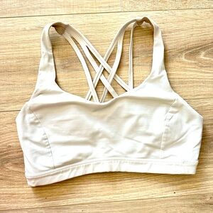 Lululemon Energy Bra - White - Size 8